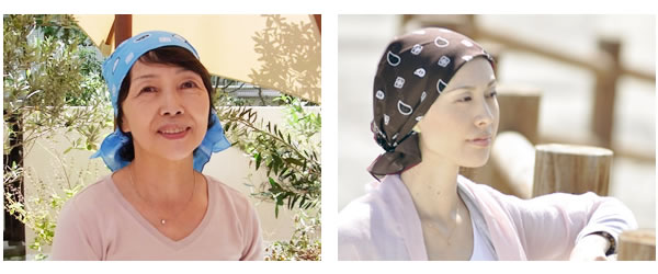 大判バンダナ着用例