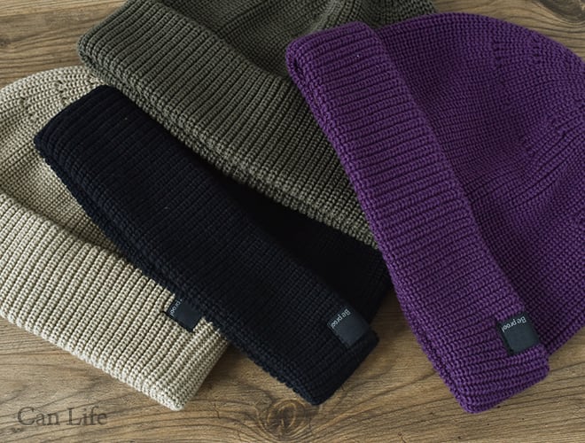 抗がん剤頭皮ケア帽子／綿100％ニット帽子（男女兼用）