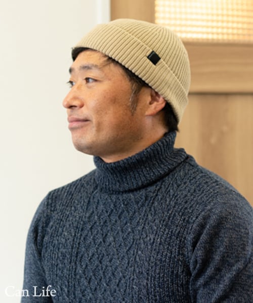 抗がん剤頭皮ケア帽子／綿100％ニット帽子（男女兼用）