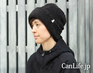 医療用帽子・抗がん剤帽子、冬用もふもふワッチ帽子（裏地付き）