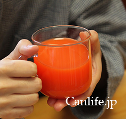 にんじんジュースホット