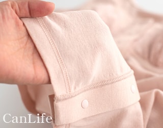 前開きタンクトップの生地