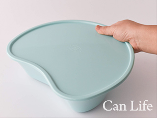 嘔吐物容器／グリーンベースン：蓋付き