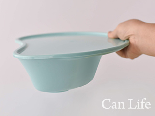 蓋付きで持ち運べる