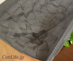 ホールガーメントなので内側に縫い目がありません