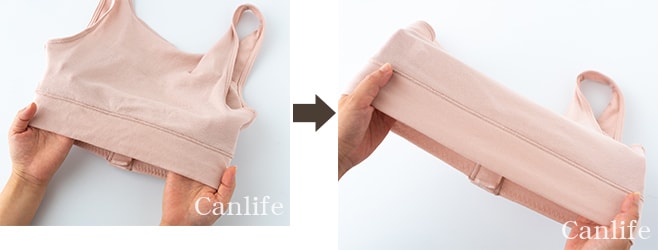 医療用ソフトブラジャーの伸縮性