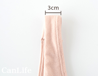 ブラ付き前開きタンクトップの肩紐