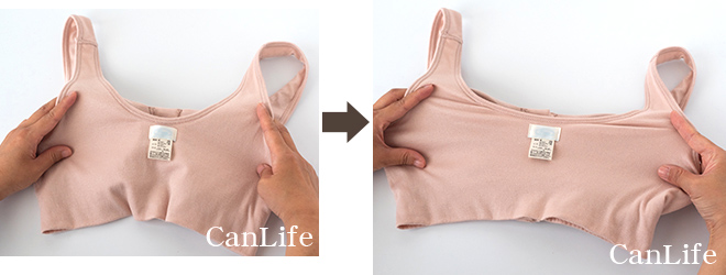 医療用ソフトブラジャーの伸縮性