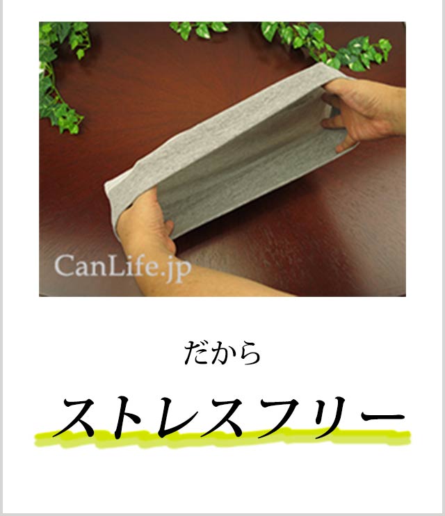 だからストレスフリー