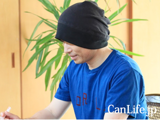 医療用帽子「炭のチカラ帽子」