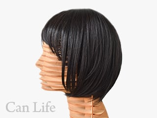 帽子のようにかぶるキャンライフ すっぽりウィッグ（ぴったりサイズ・ショートボブ）