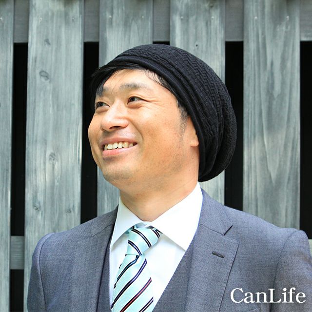 オーガニックコットン脱毛ケア帽子／ロールワッチゆるり帽子（男女兼用）