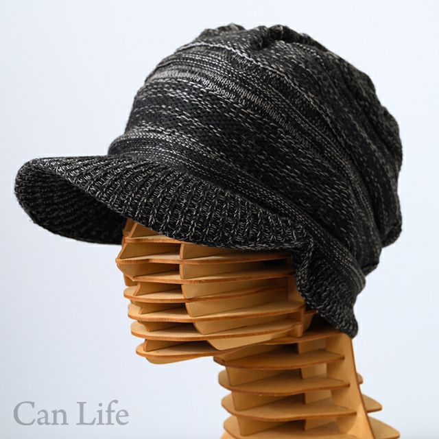 秋冬／脱毛ケア帽子／品質検査済み／綿100％つば付き帽子
